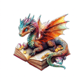 Dragão sobre um Livro