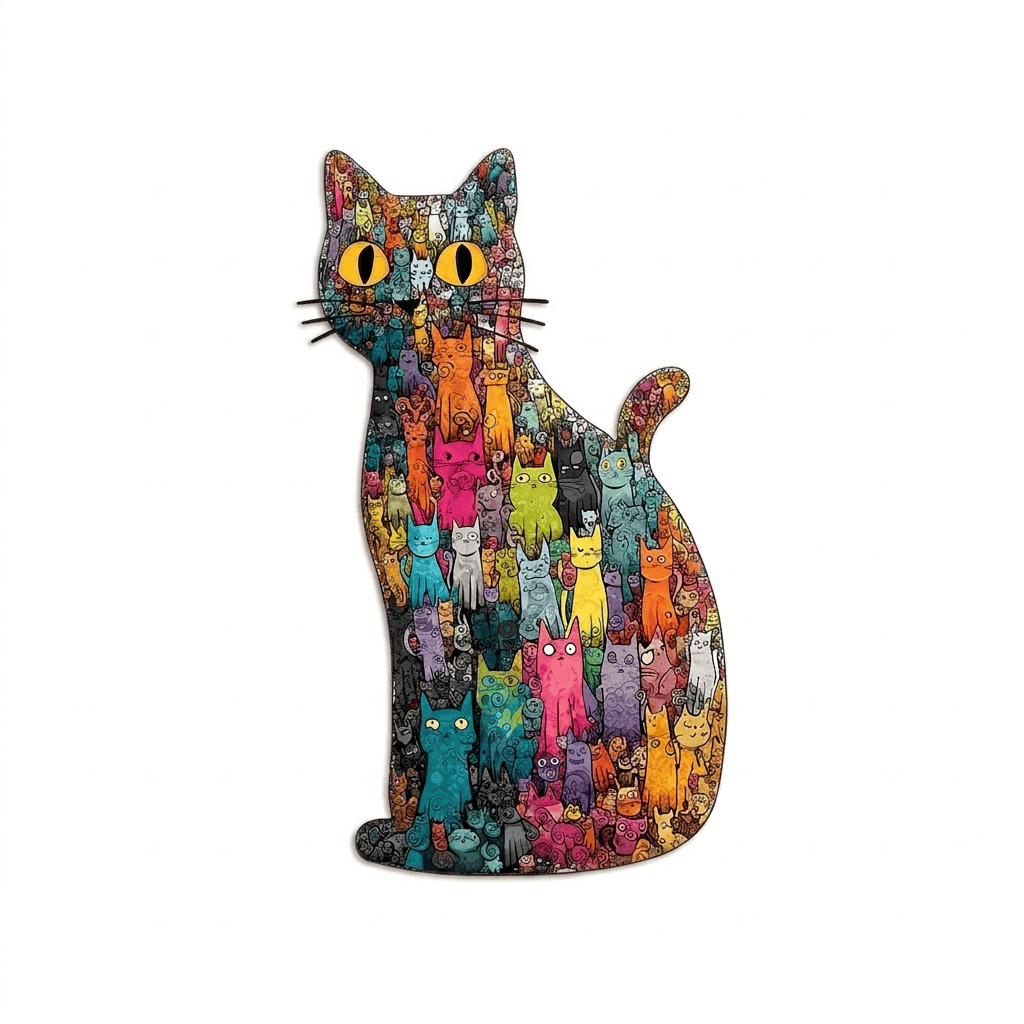 Gato Colorido