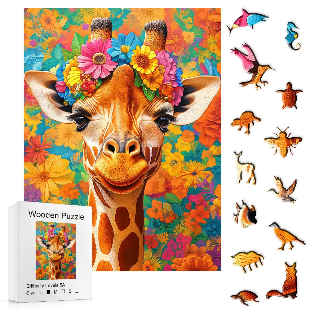Girafa Floral