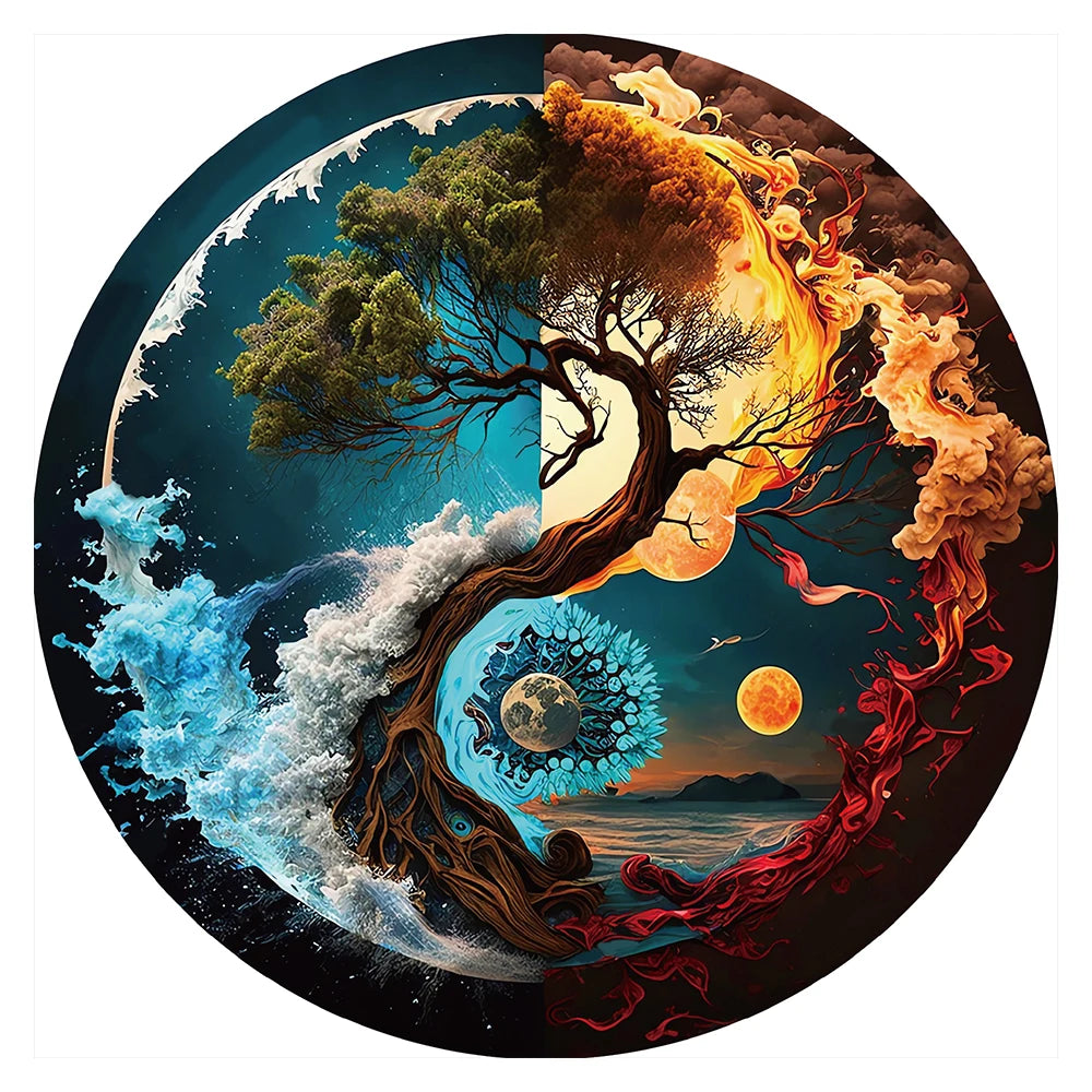 Arvore Yin e Yang