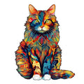 Gato colorido